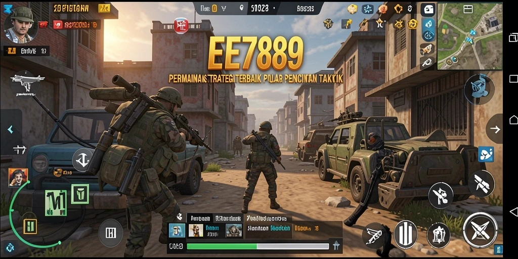 Tampilan menarik dari permainan strategi EE789 yang mendebarkan.