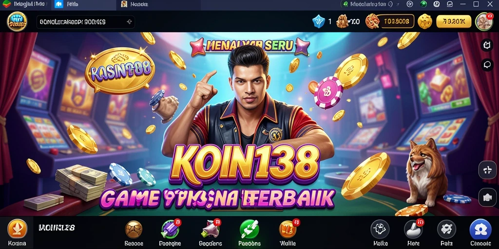 Tampilan menarik dari gameplay KOIN138 yang mendebarkan.