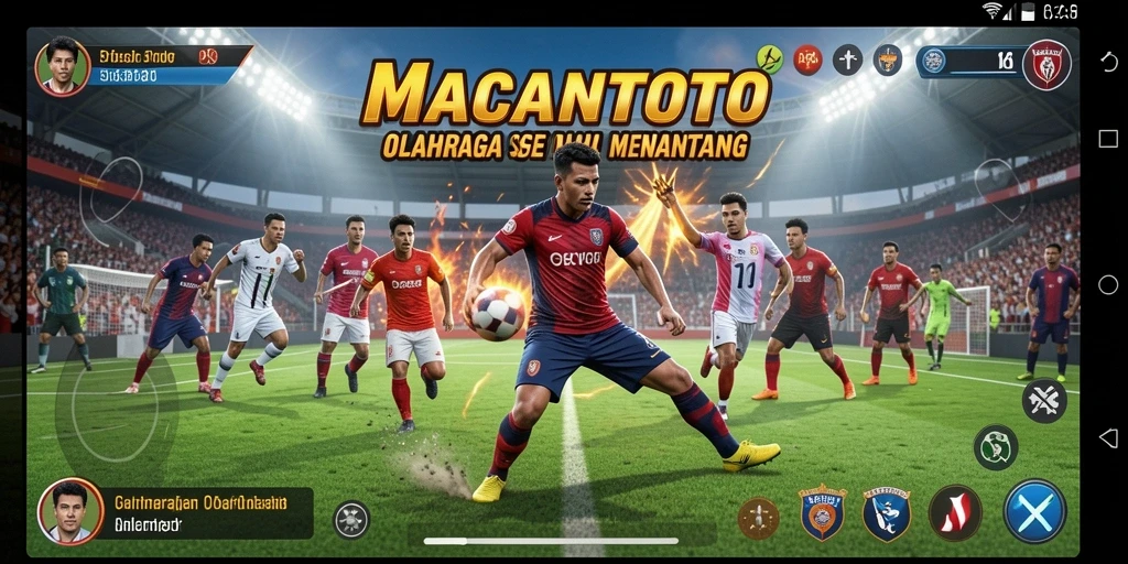 Tampilan gameplay MACANTOTO yang menarik dan dinamis.