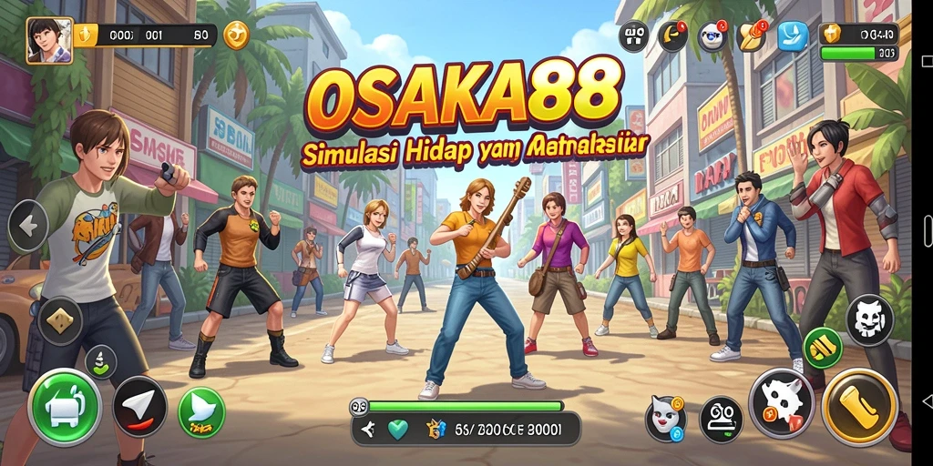 Gameplay OSAKA88 yang seru dan interaktif.