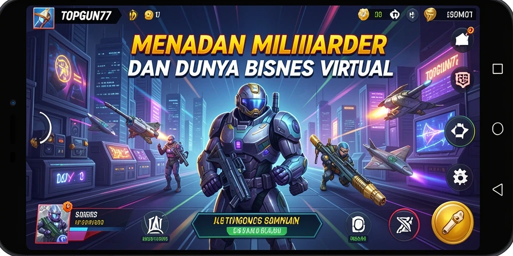 Screenshot utama menunjukkan gameplay Tycoon yang dinamis dan menarik.