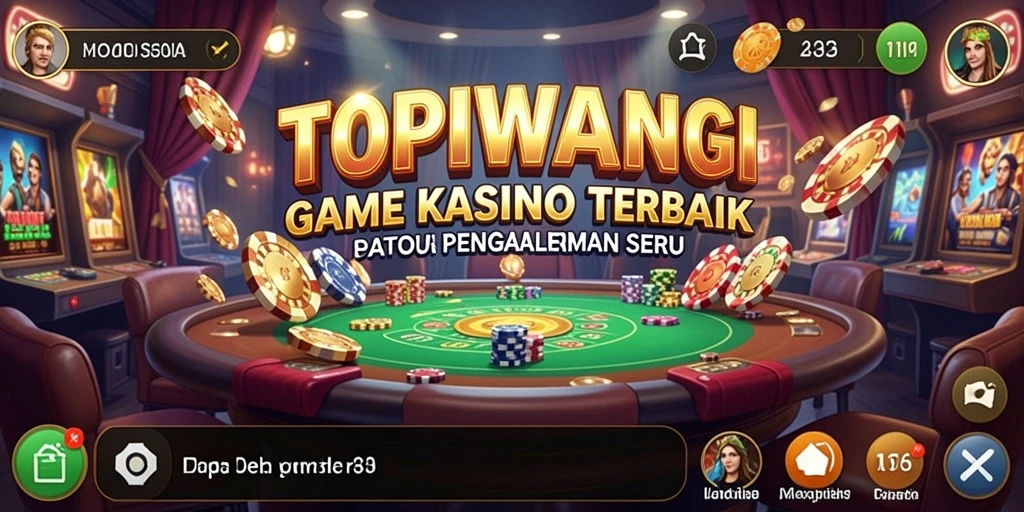 Tampilan gameplay yang seru dan menarik di TOPIWANGI.